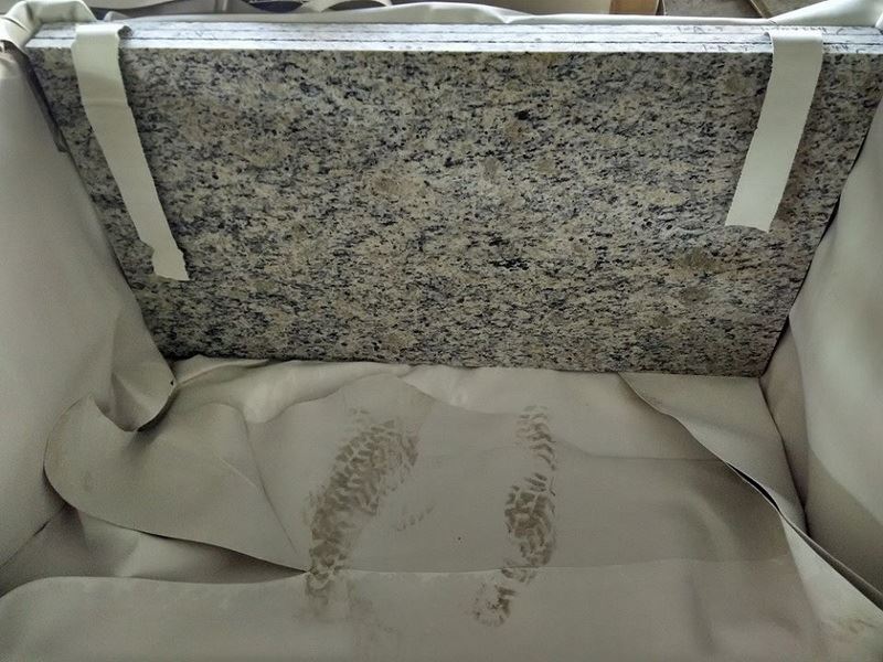 Polishing Granite Giallo Cecilia Tile Granite Slab for sale
