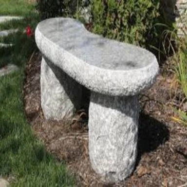 Vit granitbänk