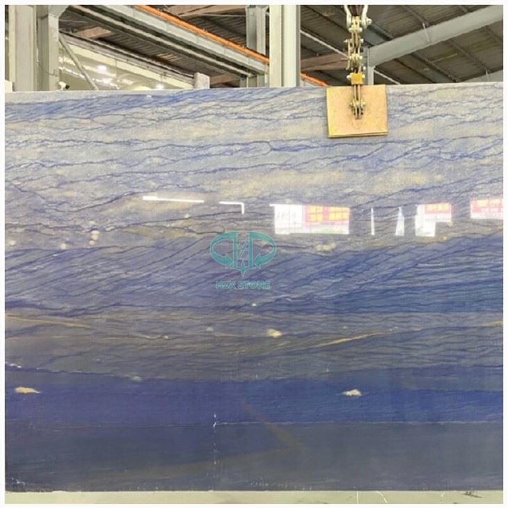 Azul Macaubas Marble Slab