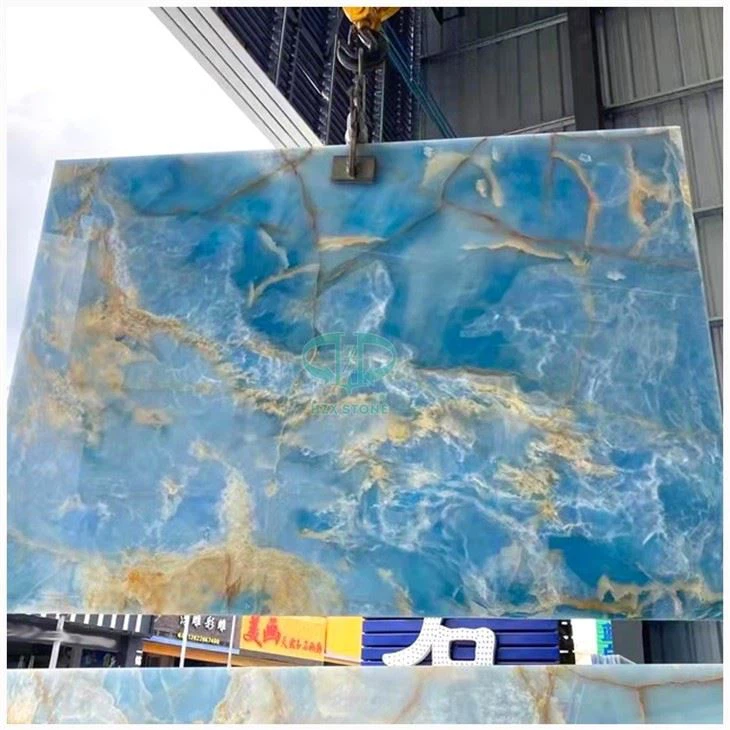 Blue Onyx Stone Slab