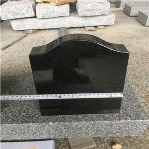 Black Granite Emerald Pearl Monument Tombstone Gravsten