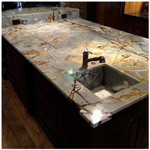 Blue Roma Quartzite Kök